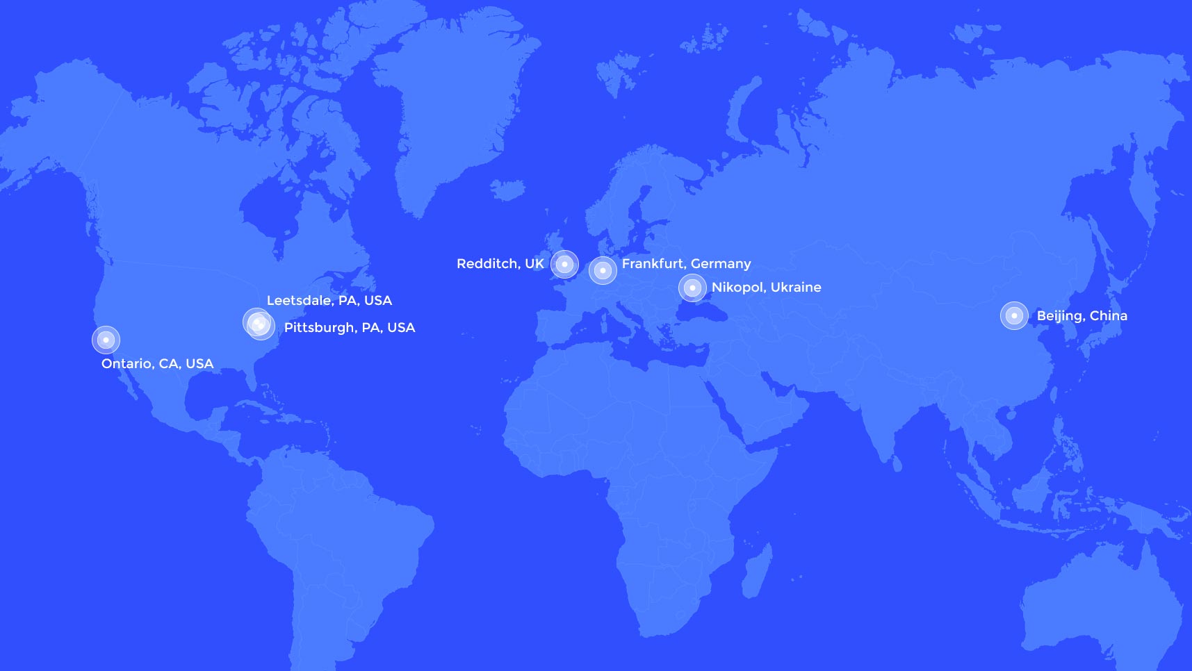 VSMPO Locations Map